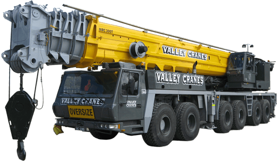 Valley Cranes - Mobile Crane Hire